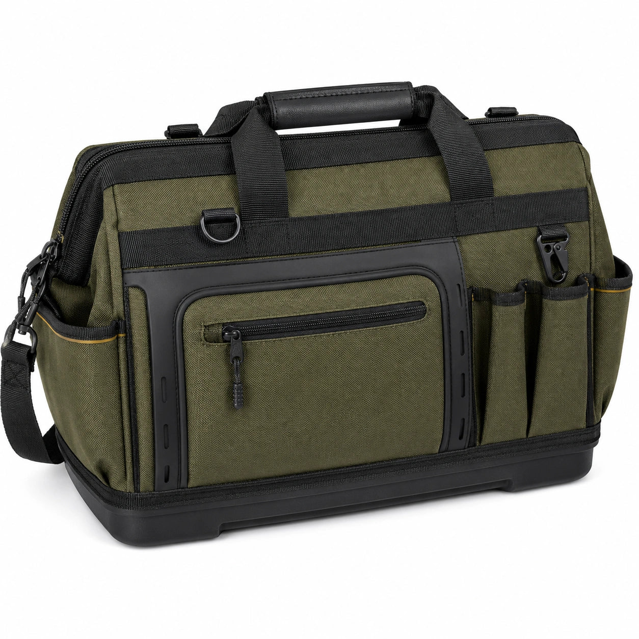 Sac à outils utilitaire vert avec poches multiples