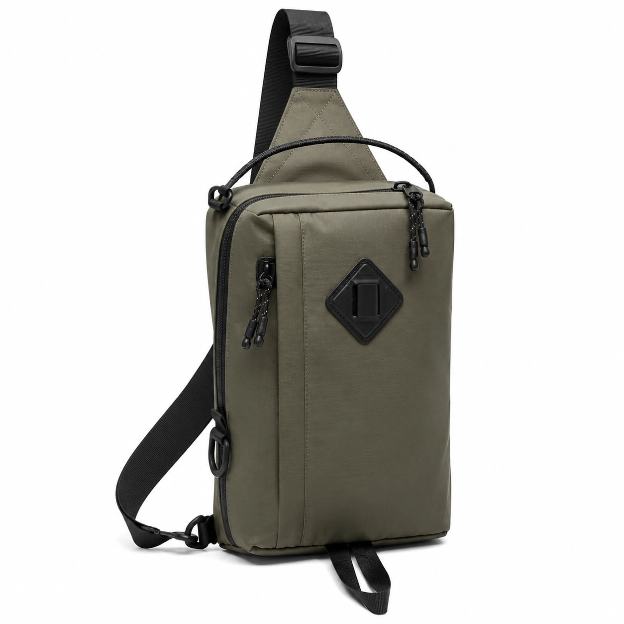 Sac à bandoulière imperméable kaki