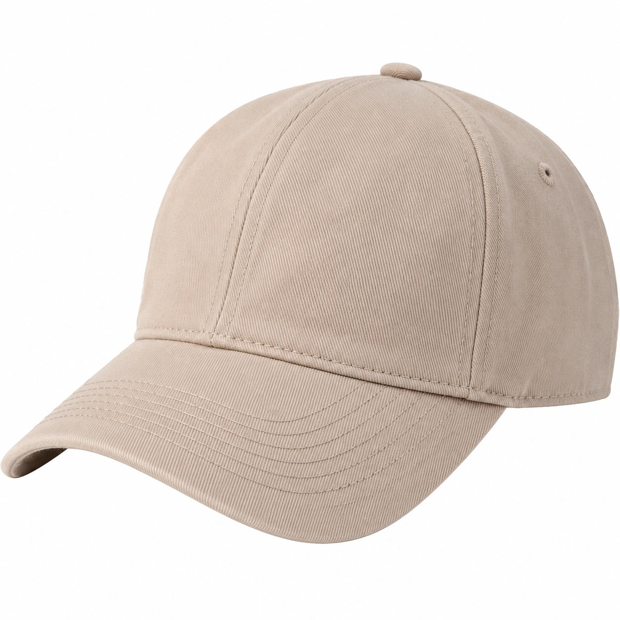 Casquette ajustable beige pour adulte