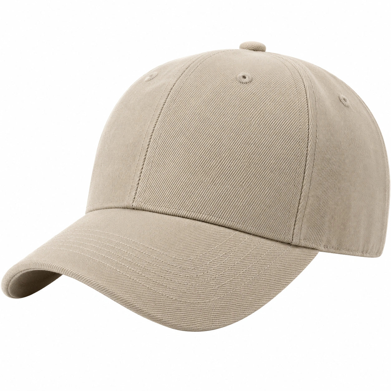 Casquette Unisexe Beige Réglable Classique