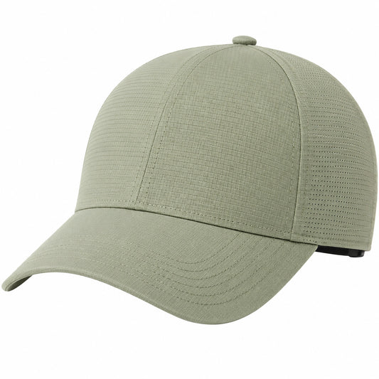 Casquette de baseball respirante kaki