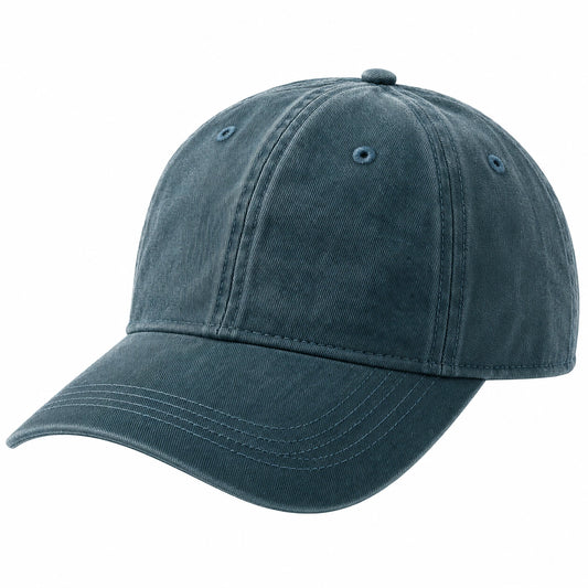 Casquette de baseball ajustable bleu unisexe