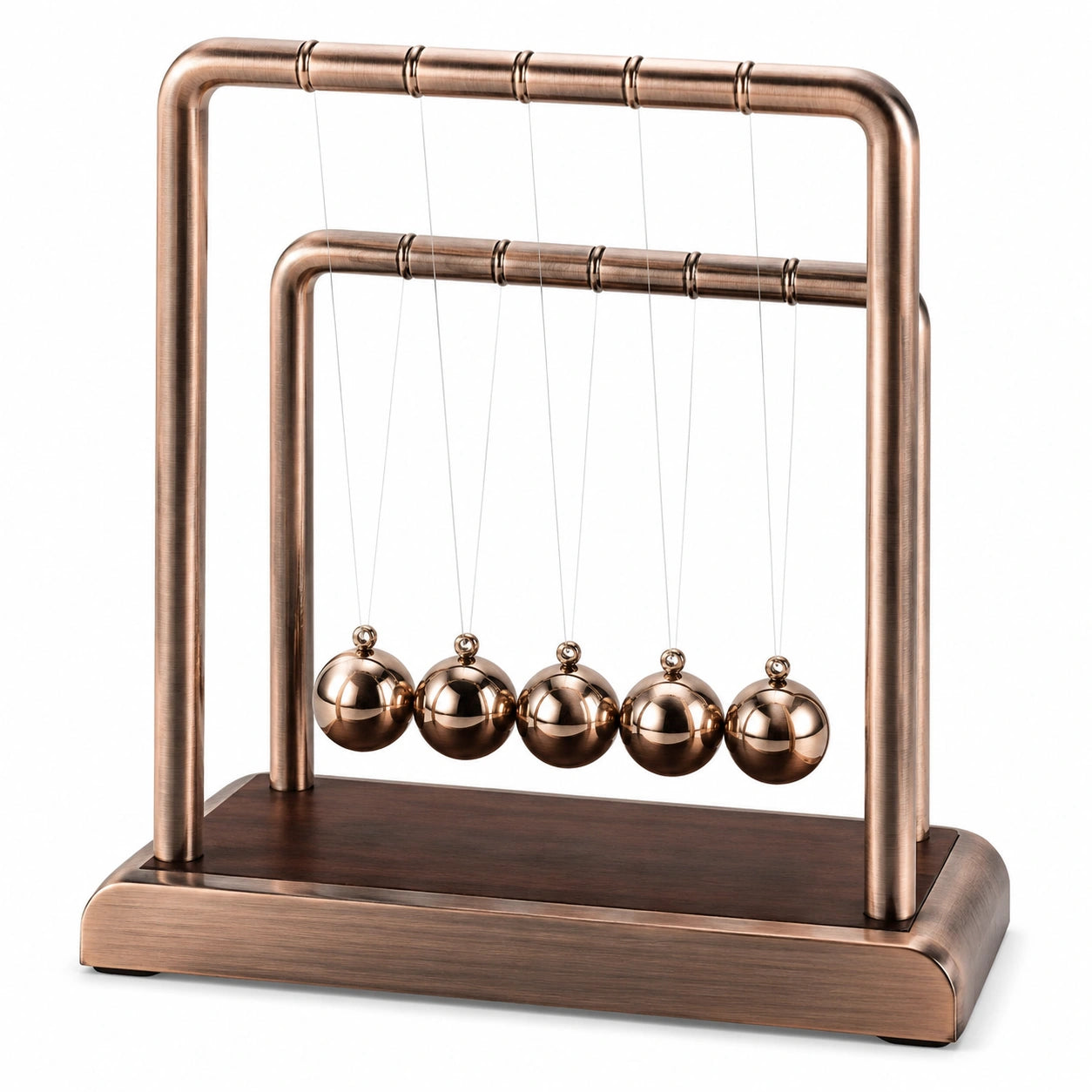 Pendule de Newton en bronze